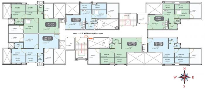 Aksha Elegance - Site Plan