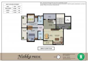 Kokitkar Nishka Pride - Floor plan