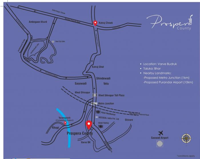 Mudraa Prospera County - Locality