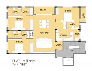 Etica Srinidhi - Floor plan