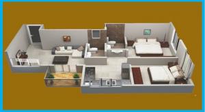 Mudraa Prospera County - Floor plan