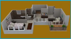 Mudraa Prospera County - Floor plan