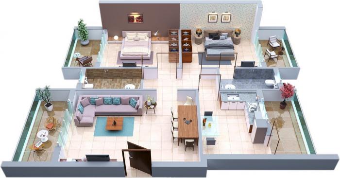 Raj Enclave - Floor Plan