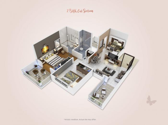 DS Utopia Apartment - Floor Plan