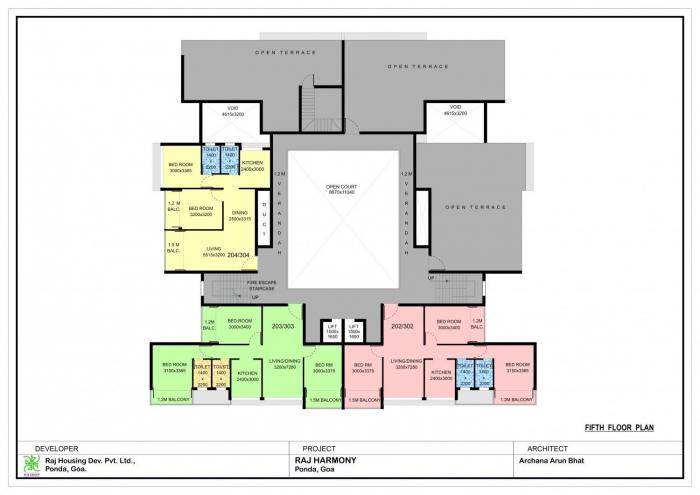 Raj Harmony - Site Plan