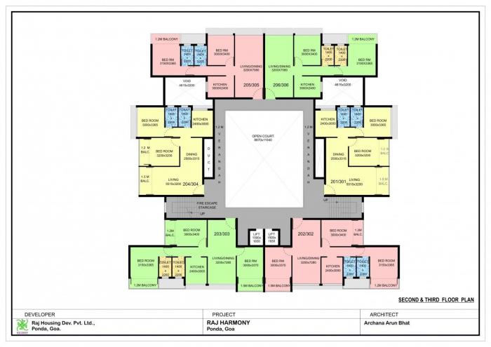 Raj Harmony - Site Plan