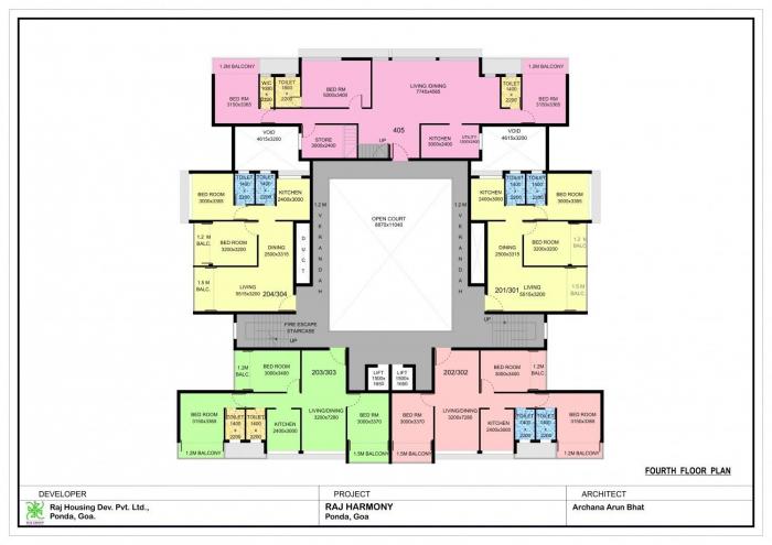 Raj Harmony - Site Plan