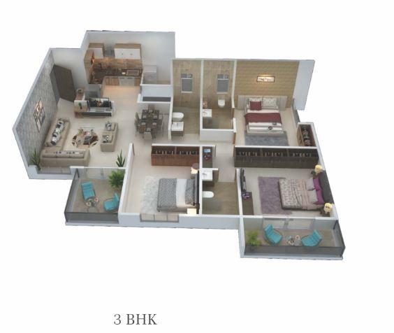 Tulip Infinity World - Floor Plan