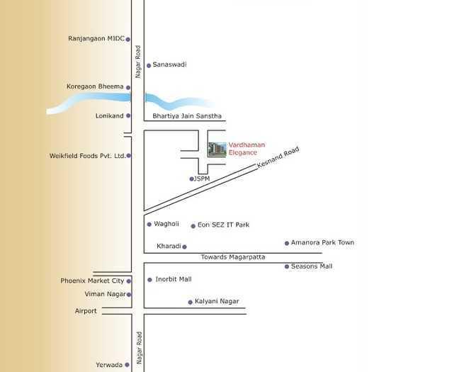 Vardhaman Elegance - Locality
