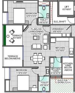 F5 Mount Unique - Floor plan