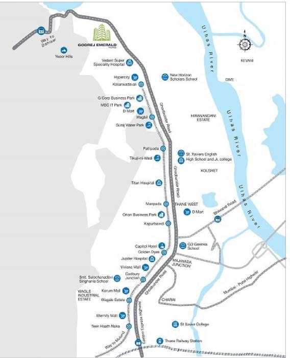 Godrej Emerald - Locality