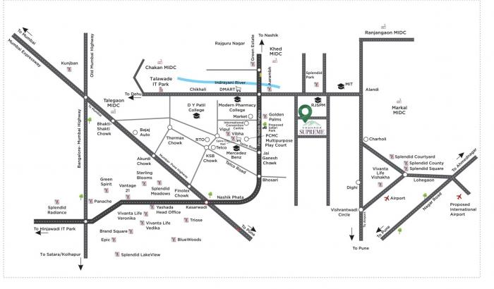 Yashada Supreme - Locality
