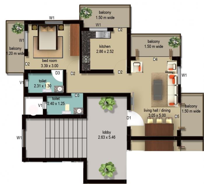 Suson Enclave - Floor Plan