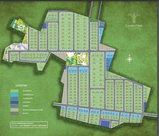 Apsuja Charvitha Meadows - Master Plan