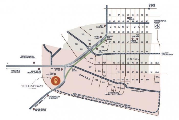 DB The Gateway A And A Greens - Locality