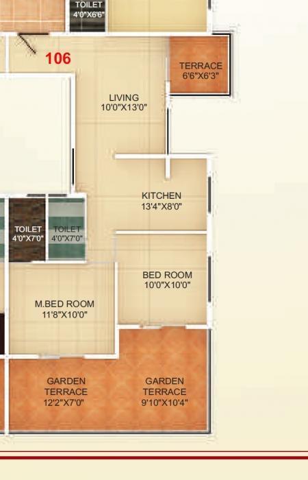 Satyam Mountscape - Floor Plan