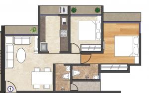 Vedant Ambar - Floor plan