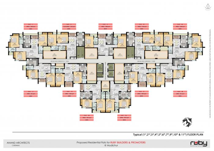 Ruby Royal Tower - Site Plan