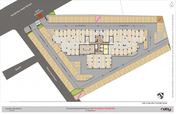 Ruby Royal Tower - Site Plan
