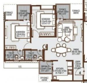 Vertical Alcinia - Floor plan