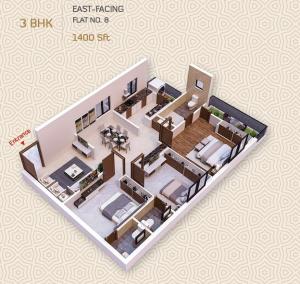 MSR'S Serene City - Floor plan