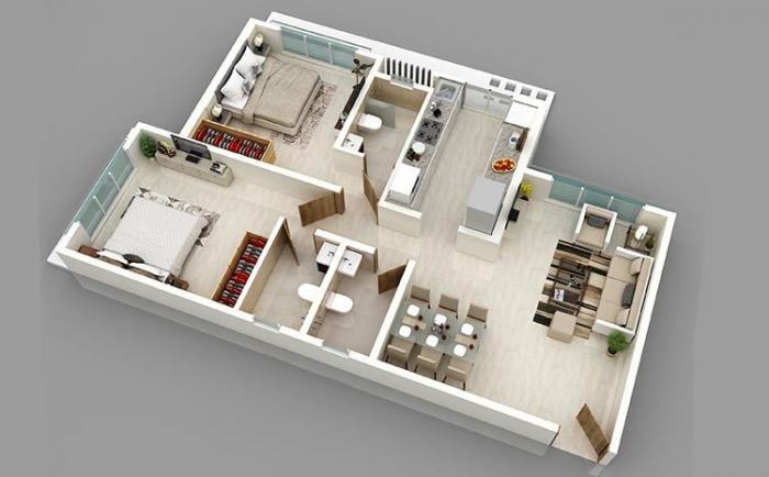 Central Palace - Floor Plan