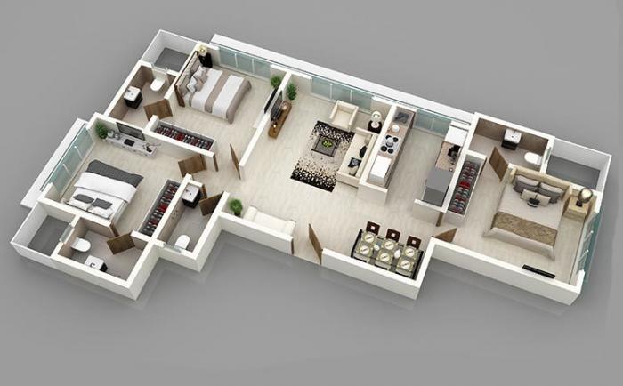 Central Palace - Floor Plan
