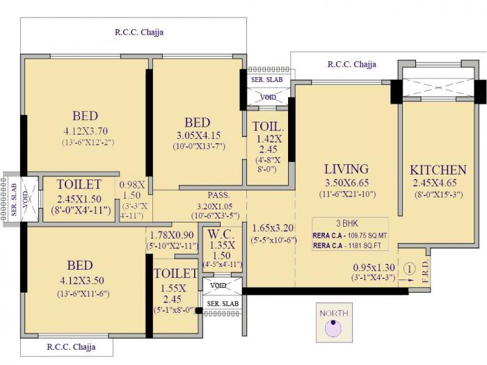 Agarwal Palazzo - Floor Plan