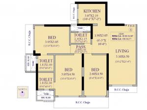 Agarwal Palazzo - Floor plan