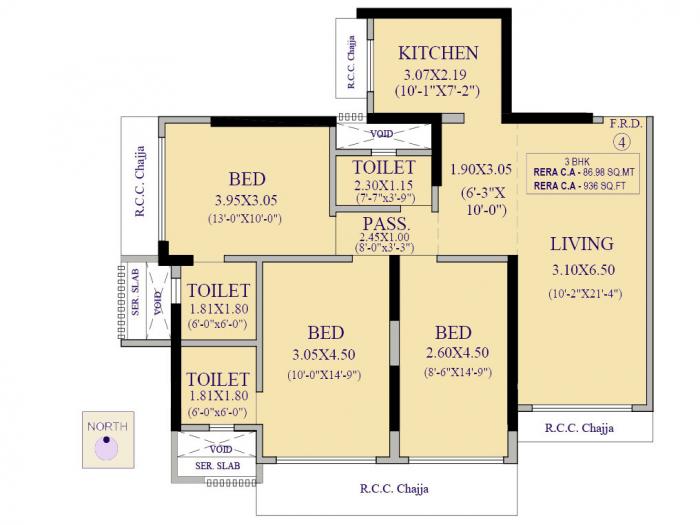 Agarwal Palazzo - Floor Plan