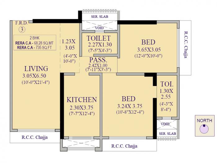 Agarwal Palazzo - Floor Plan