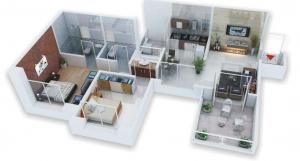 Sharada Paritosh D - Floor plan