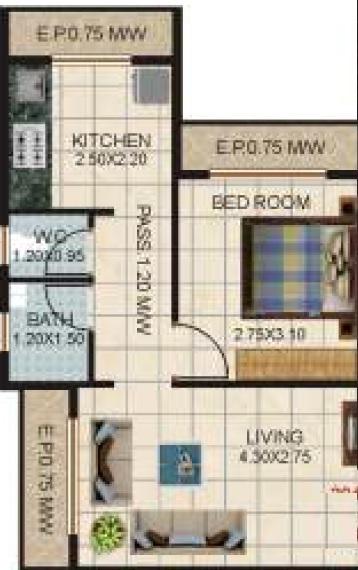 Dashmesh Crystal - Floor Plan