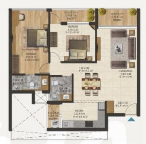 Purples Amour - Floor plan