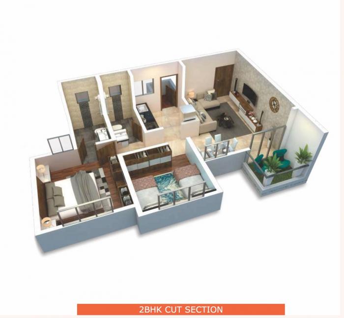 Saffron Amber - Floor Plan
