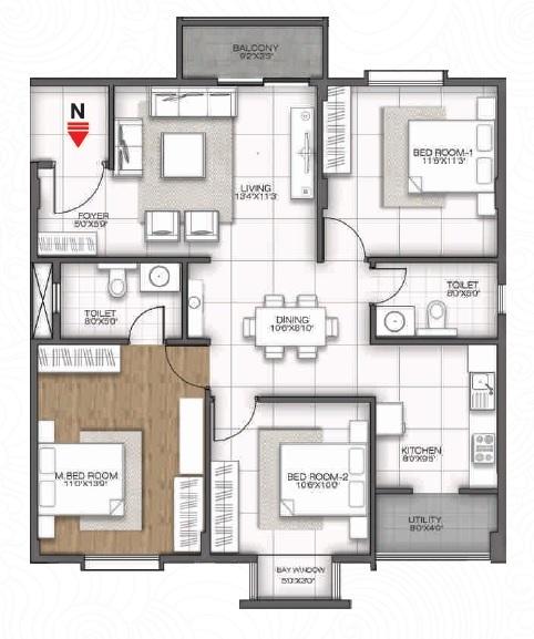 GR Sitara - Floor Plan
