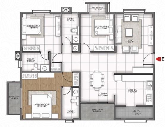 GR Sitara - Floor Plan