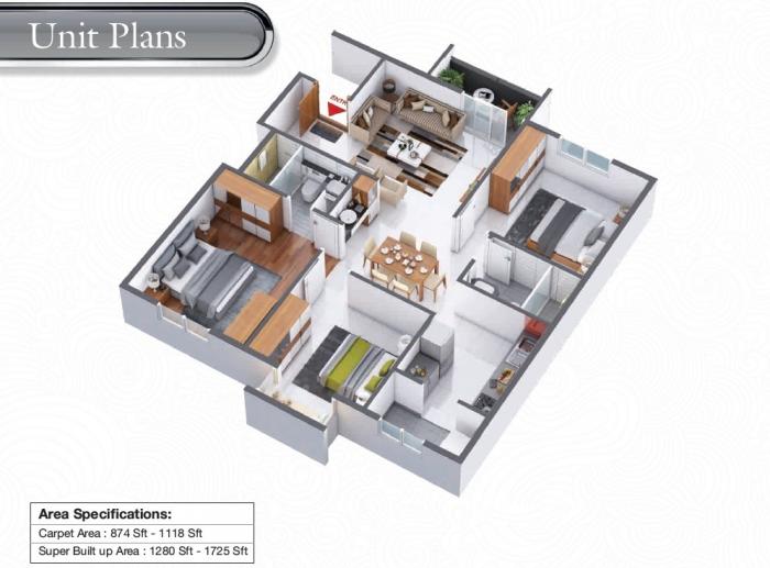 GR Sitara - Floor Plan