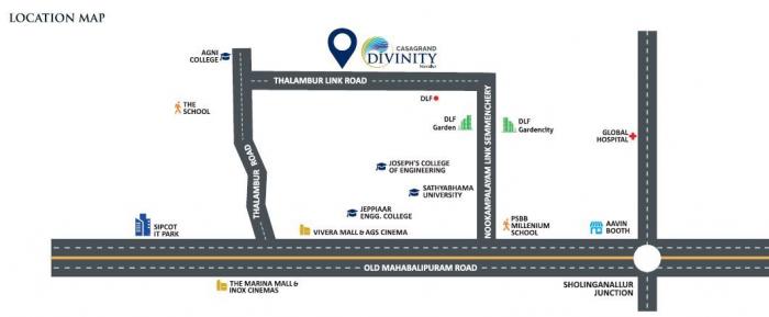 Casagrand Divinity - Locality