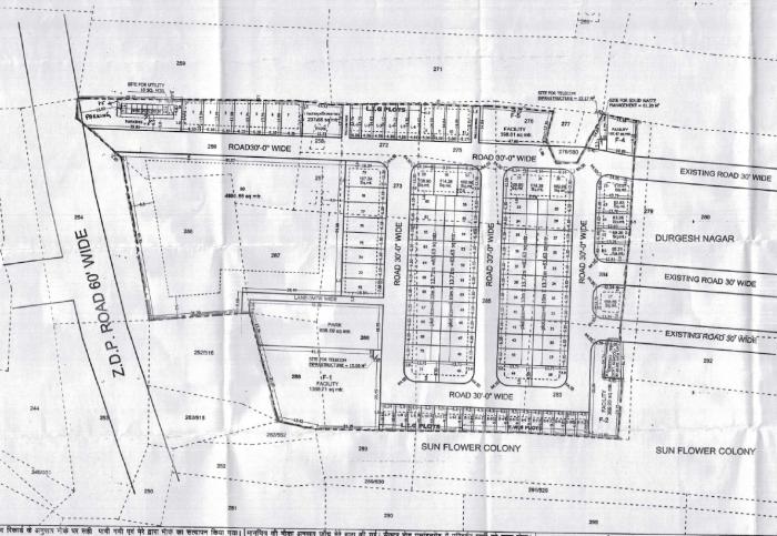Jagdamba Nagar - Master Plan
