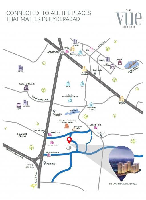 The Vue Residences - Locality