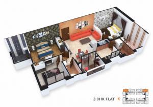SS Infinitus Phase 10 - Floor plan