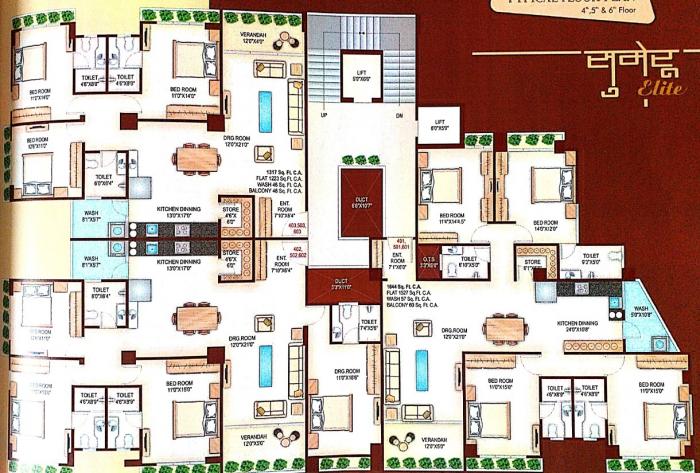 Sumeru Elite - Site Plan