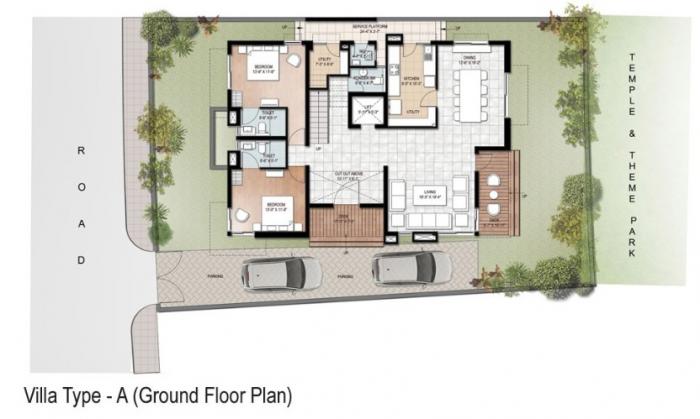 Krishnabhumi Villas - Floor Plan