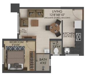 Neptune Ramrajya Neptune Ekansh - Floor plan