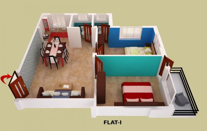 Blue Onyx Complex - Floor Plan