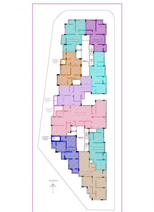 Jaydeep Akshar Residency - Master Plan