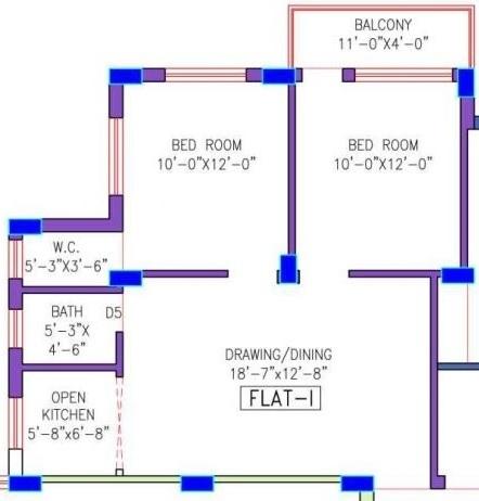 Blue Onyx Complex - Floor Plan