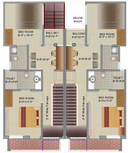 Pumarth Meadows Apartment - Floor plan