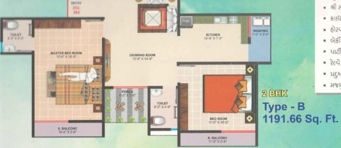Aaditya Sky - Floor Plan